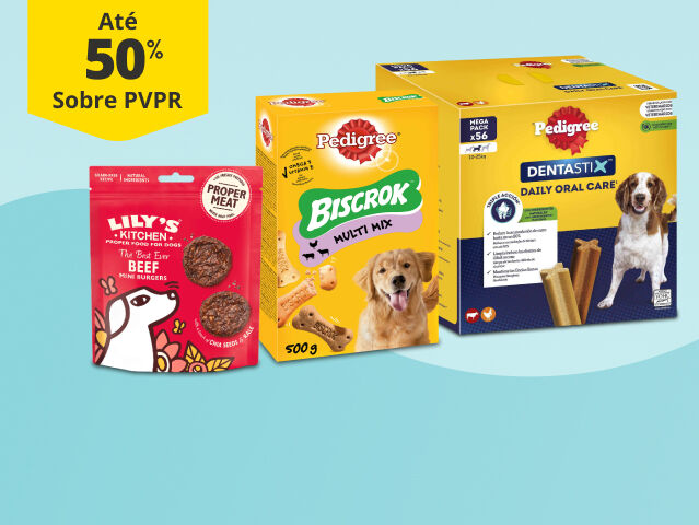 At&eacute; 50% PVPR em snacks